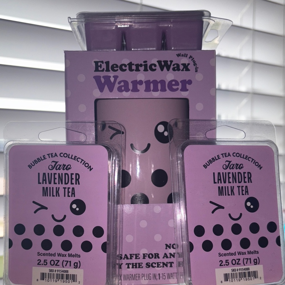 Electric Family Lavender Wax Warmer Set